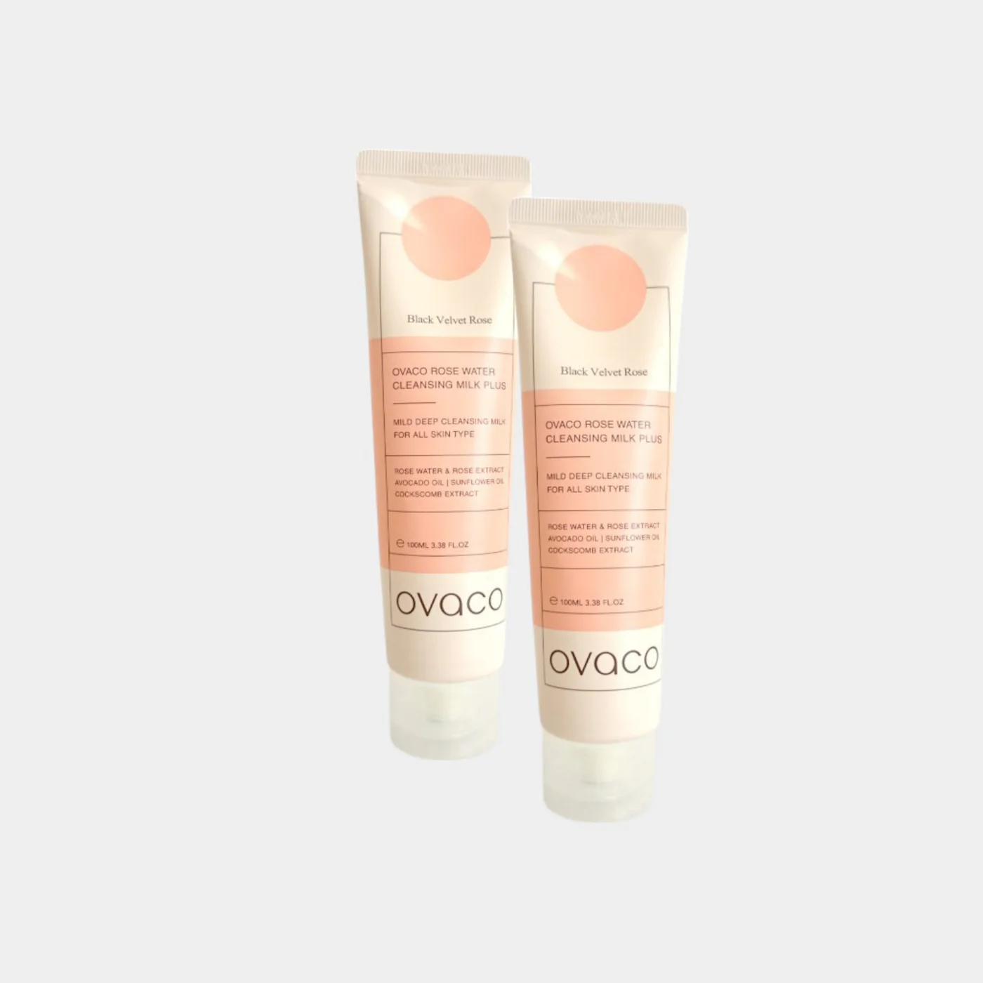 Ovaco Rose Water Cleansing Milk Plus 2 uds